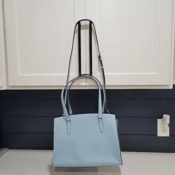 Coach Tatum Carry All Double Handles Detachable Shoulder Crossbody Strap